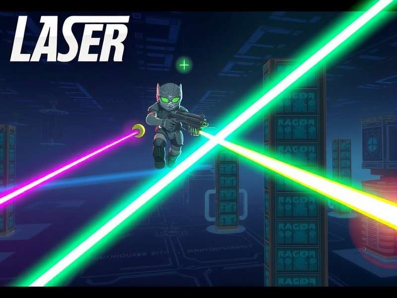 Laser Gun Lords Game Banner